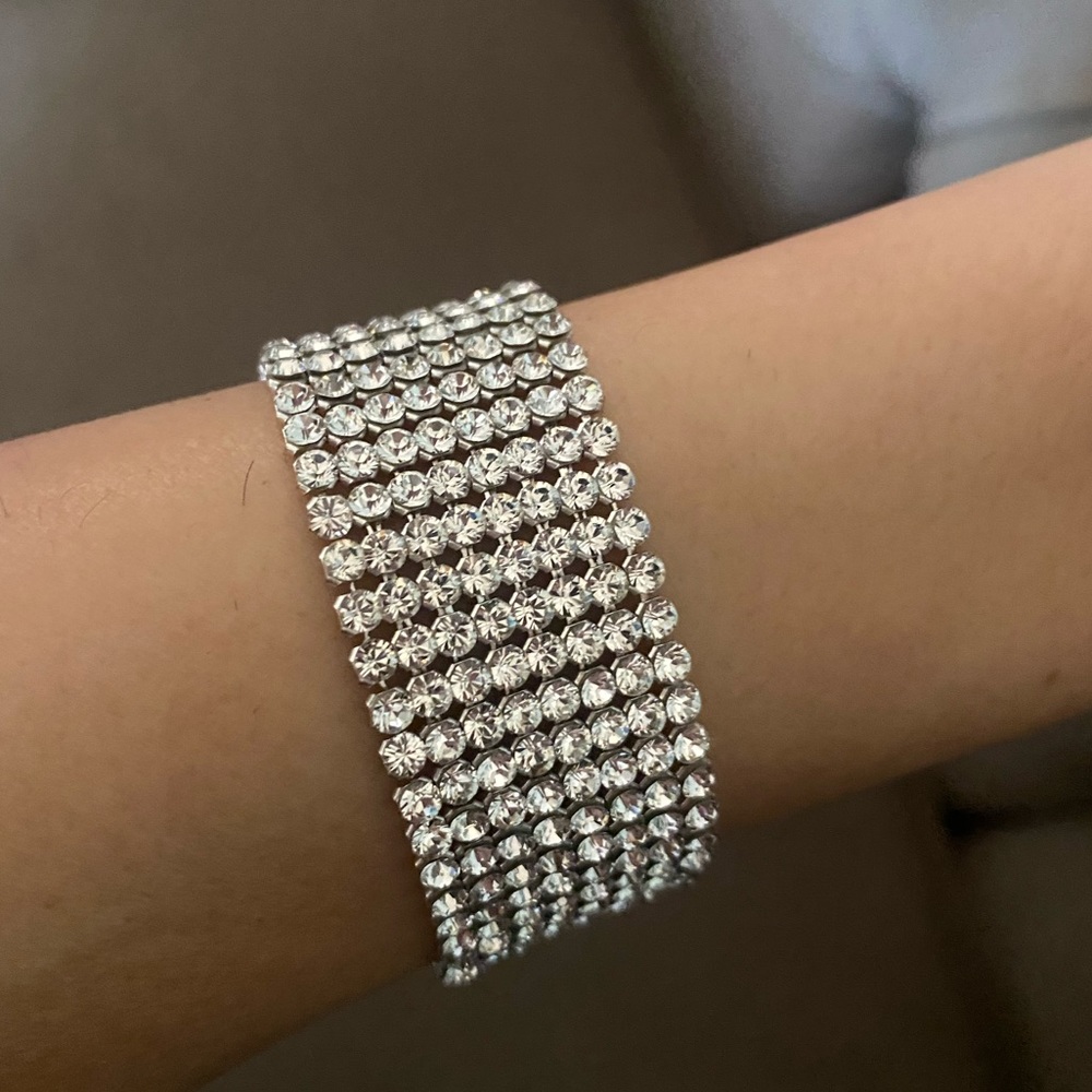 Swarovski 8 row tennis bracelet